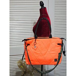 IHKWIP Women's Neon Orange Shawn Killinger X Haute Tote With Guitar Strap 2923